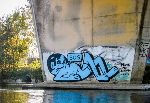 Street art a Niort - Agrandir l'image, fenêtre modale